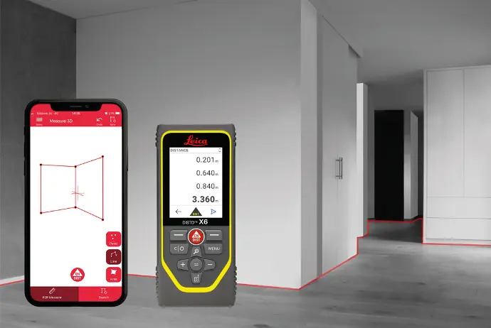 DISTO X6 Visualisation en temps réel