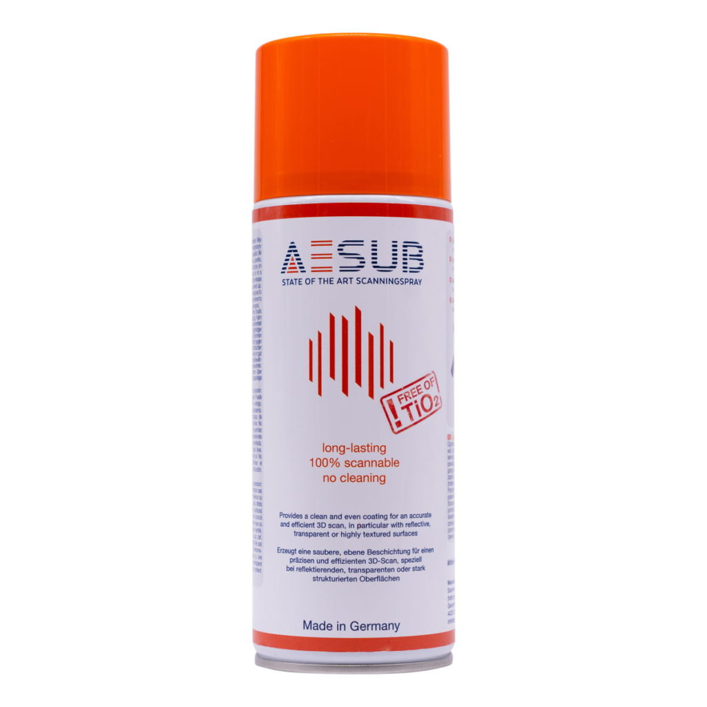 AESUB orange vanishing long 400 ml aerosol can