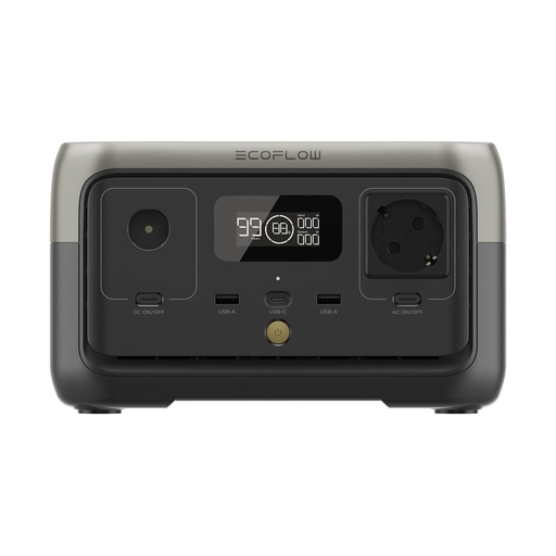 [E_50094073] STATION ÉLECTRIQUE PORTABLE ECOFLOW RIVER 2 | 256 WH